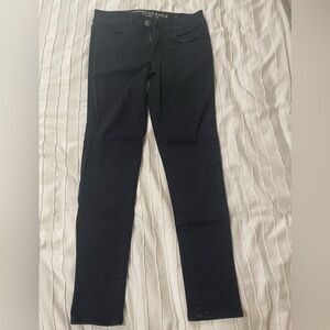 American Eagle NE(X)T Lebel Stretch X Black Jeggings